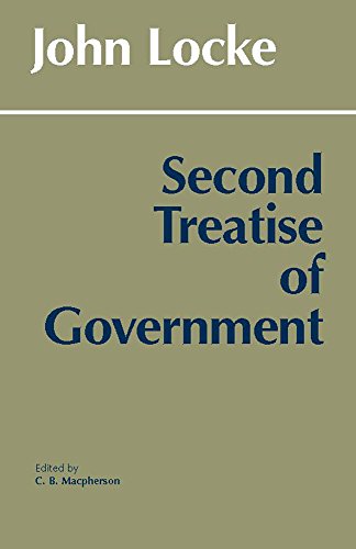 Book Cover Second Treatise of Government (Hackett Classics)