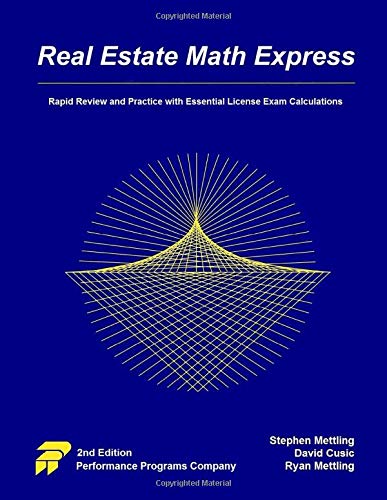 Book Cover Real Estate Math Express: Rapid Review and Practice with Essential License Exam Calculations