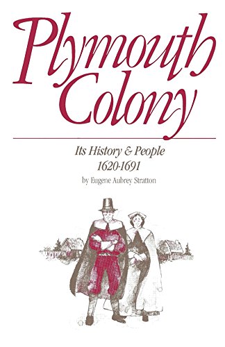Book Cover Plymouth Colony: Its History & People, 1620-1691