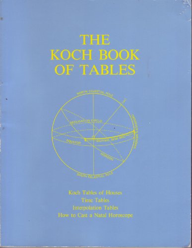 The Koch Book of Tables