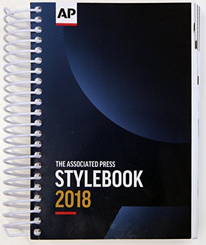 Book Cover 2018 Associated Press Stylebook - AP Stylebook