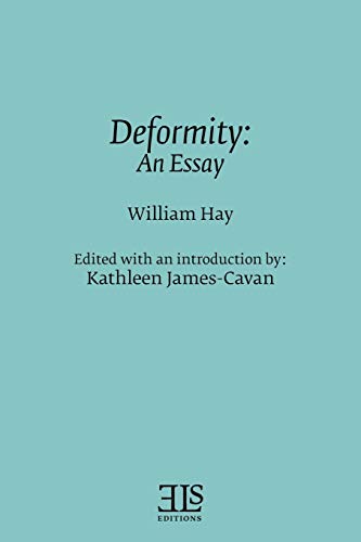 Book Cover Deformity: An Essay (English Literary Studies Monographs (Els))