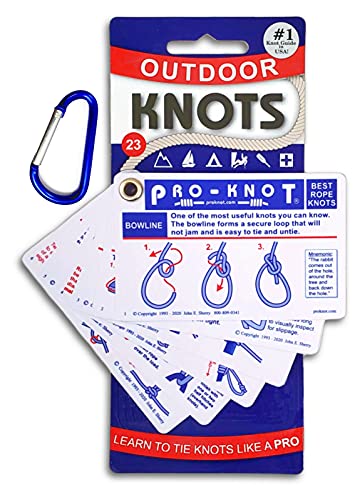 Book Cover Pro-Knot Outdoor Knots - Portable Waterproof Knot Book