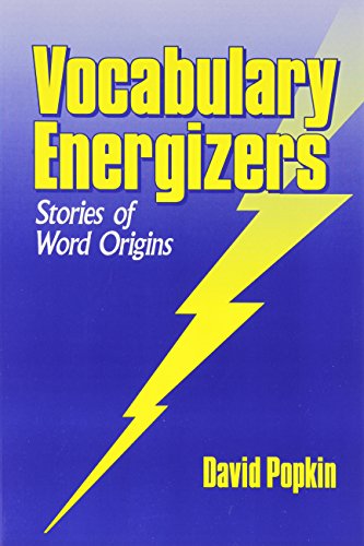 Book Cover Vocabulary Energizers: Stories of Word Origins