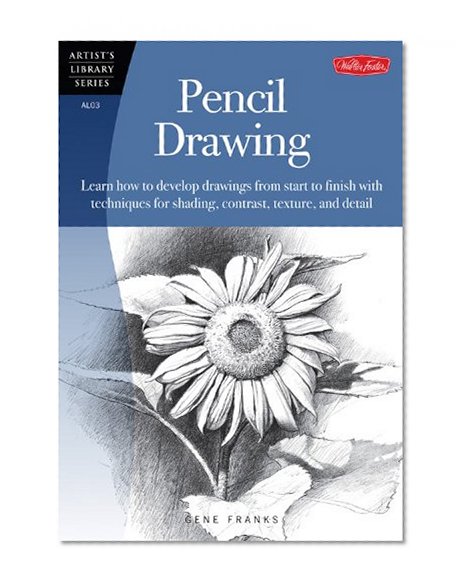Book Cover Pencil Drawing (Artist's Library series #03)