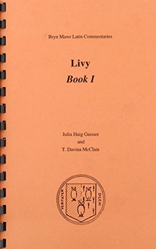 Book Cover Book I (Bryn Mawr Commentaries, Latin) (Latin and English Edition)