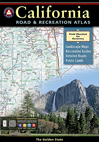 Book Cover California Road and Recreation Atlas (Benchmark Atlas)