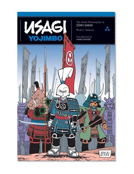 Book Cover Usagi Yojimbo, Book 2: Samurai