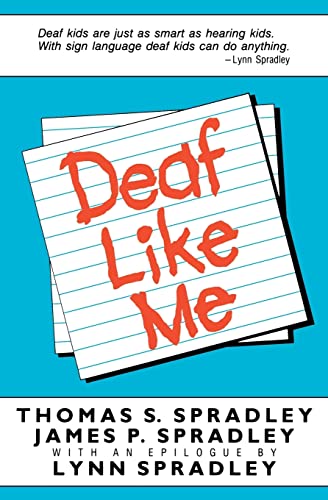 Book Cover Deaf Like Me