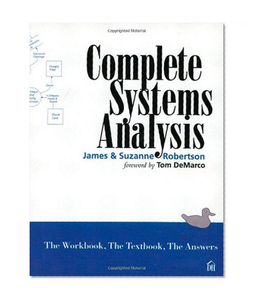 Complete Systems Analysis: The Workbook, the Textbook, the Answers