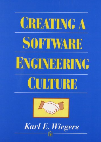 Creating a Software Engineering Culture