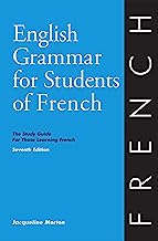 Book Cover FRENCH, ENGLISH GRAMMAR FOR STUDENTS OF FRENCH, 7TH ED. (O & H Study Guides) (English and French Edition)