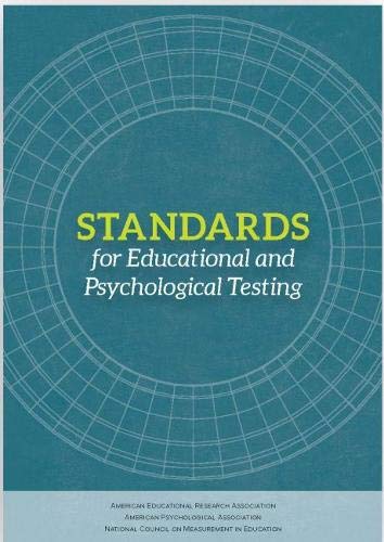 Book Cover Standards for Educational and Psychological Testing