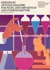 Principles of Food Analysis for Filth, Decomposition and Foreign Matter