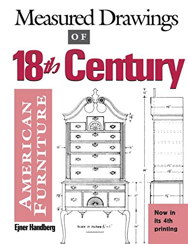 Book Cover Measured Drawings of 18th Century American Furniture