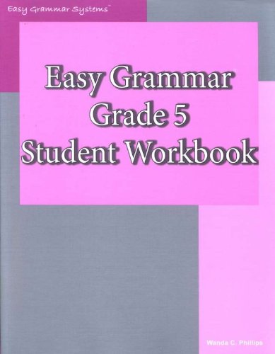 Book Cover Easy Grammar Grade 5
