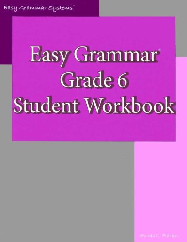 Book Cover Easy Grammar Grade 6
