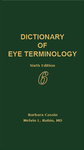 Book Cover Dictionary of Eye Terminology