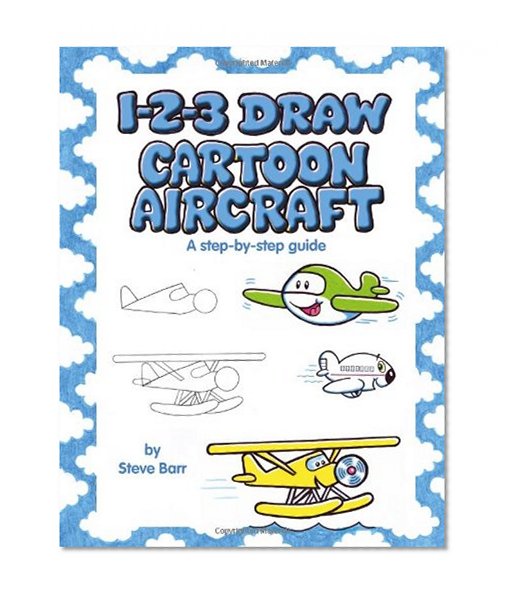 1-2-3 Draw Cartoon Aircraft