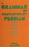 A Grammar of Contemporary Persian