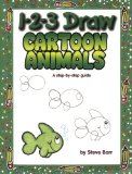 1-2-3 Draw Cartoon Animals