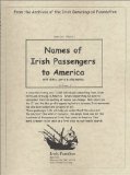 Names of Irish Passengers to America