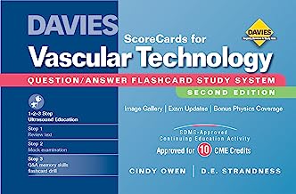 Book Cover Vascular Technology Scorecards: A Q & a Flashcard Study System