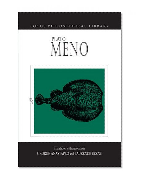 Book Cover Plato : Meno (Focus Philosophical Library)