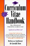 The Curriculum Vitae Handbook: How to Present and Promote Your Academic Career
