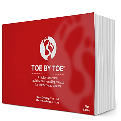Book Cover Toe by Toe: Highly Structured Multi-Sensory Reading Manual for Teachers and Parents