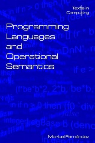 Programming Languages and Operational Semantics: An Introduction