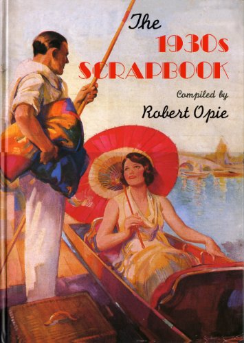 Book Cover 1930s Scrapbook