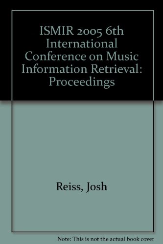 ISMIR 2005 6th International Conference on Music Information Retrieval: Proceedings