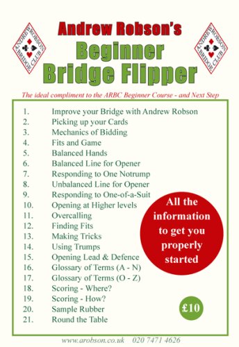 Book Cover Andrew Beginner Bridge Flipper