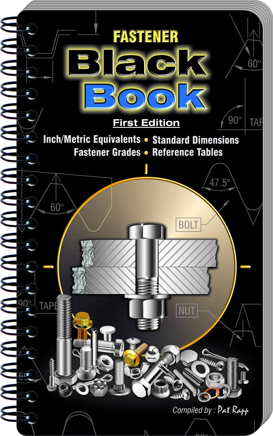 Book Cover Fastener Black Book Reference Manual