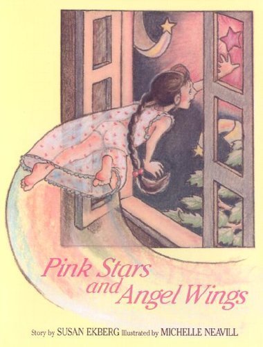 Pink Stars and Angel Wings