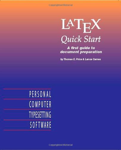 LaTeX Quick Start