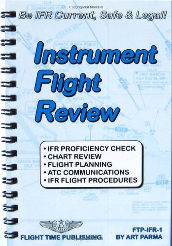 Book Cover Instrument flight review (Flight bag series)