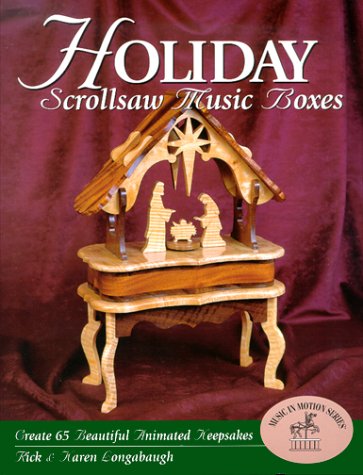 Holiday Scroll saw Music Boxes