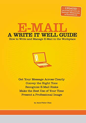Book Cover E-Mail: A Write It Well Guide