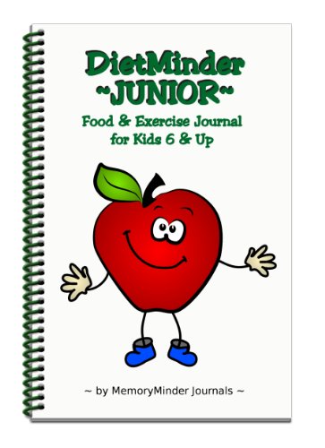 Book Cover DietMinder JUNIOR Food & Exercise Journal for Kids 6 & Up