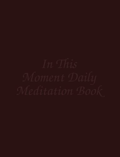 Book Cover In This Moment Daily Meditation Book