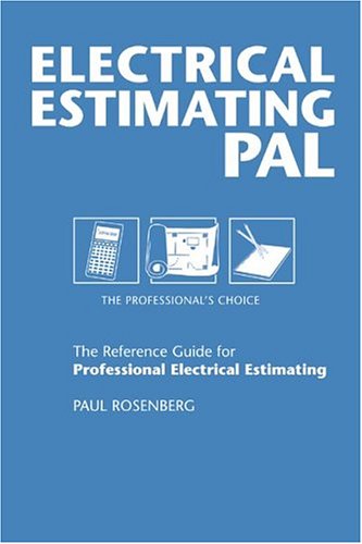 Book Cover Electrical Estimating Pal: The Professional's Choice (Pal Pocket Reference Series)
