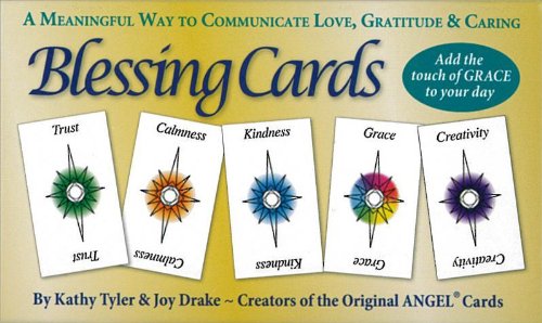 Book Cover BLESSING CARDS: Communicate Your Love, Gratitude And Caring (210 cards; comes with organdy drawstring bag)