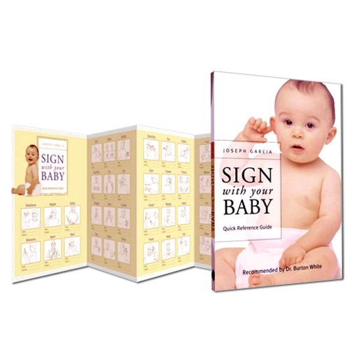Book Cover SIGN with your BABY ASL Quick Reference Guide - English, Spanish and American Sign Language