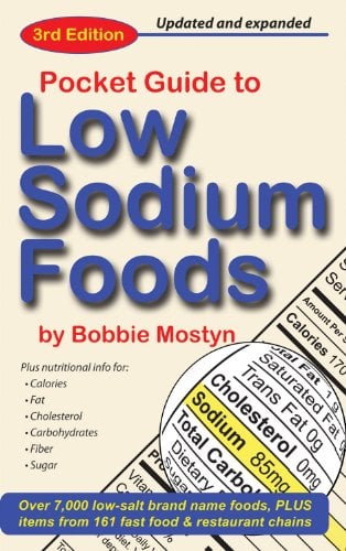 Book Cover Pocket Guide to Low Sodium Foods