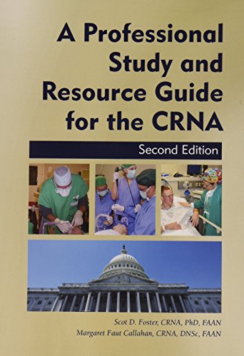 Book Cover Professional Study and Resource Guide for the CRNA