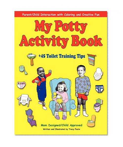 My Potty Activity Book +45 Toilet Training Tips