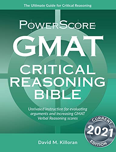 Book Cover The PowerScore GMAT Critical Reasoning Bible 2021st Edition