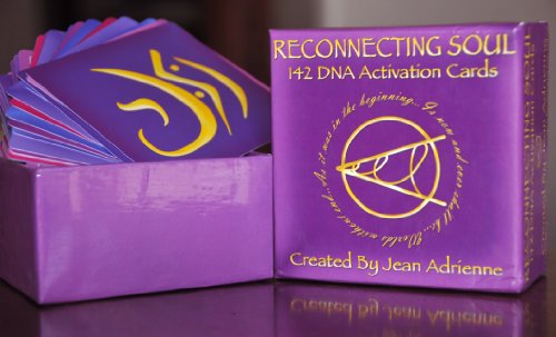 Book Cover Reconnecting Soul - 142 DNA Activation Cards